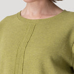 Polerón Algodón Orgánico Mujer Lina Verde Rockford
