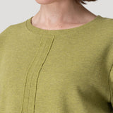 Polerón Algodón Orgánico Mujer Lina Verde Rockford