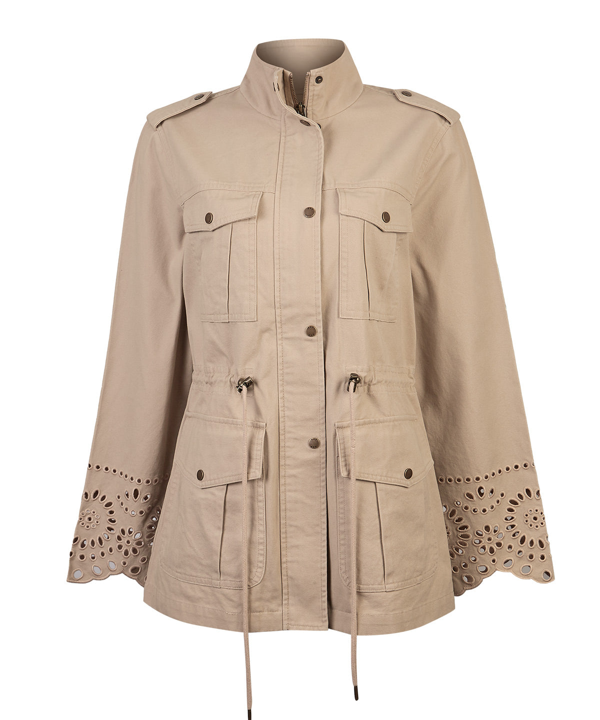 Chaqueta Algodón Orgánico Mujer Desert Café Rockford