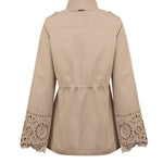 Chaqueta Algodón Orgánico Mujer Desert Café Rockford