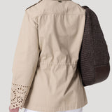 Chaqueta Algodón Orgánico Mujer Desert Café Rockford