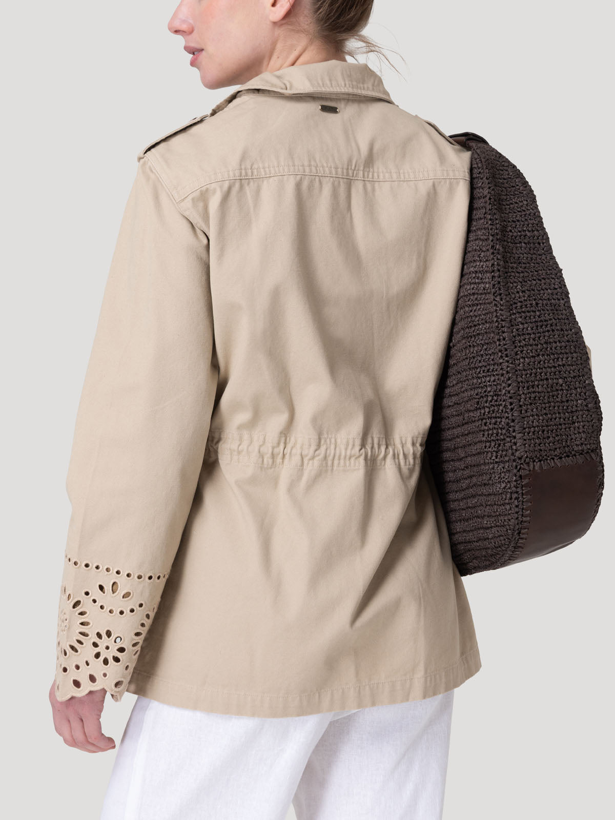 Chaqueta Algodón Orgánico Mujer Desert Café Rockford