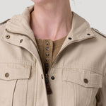 Chaqueta Algodón Orgánico Mujer Desert Café Rockford