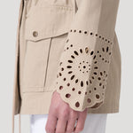 Chaqueta Algodón Orgánico Mujer Desert Café Rockford
