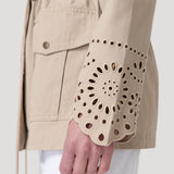 Chaqueta Algodón Orgánico Mujer Desert Café Rockford