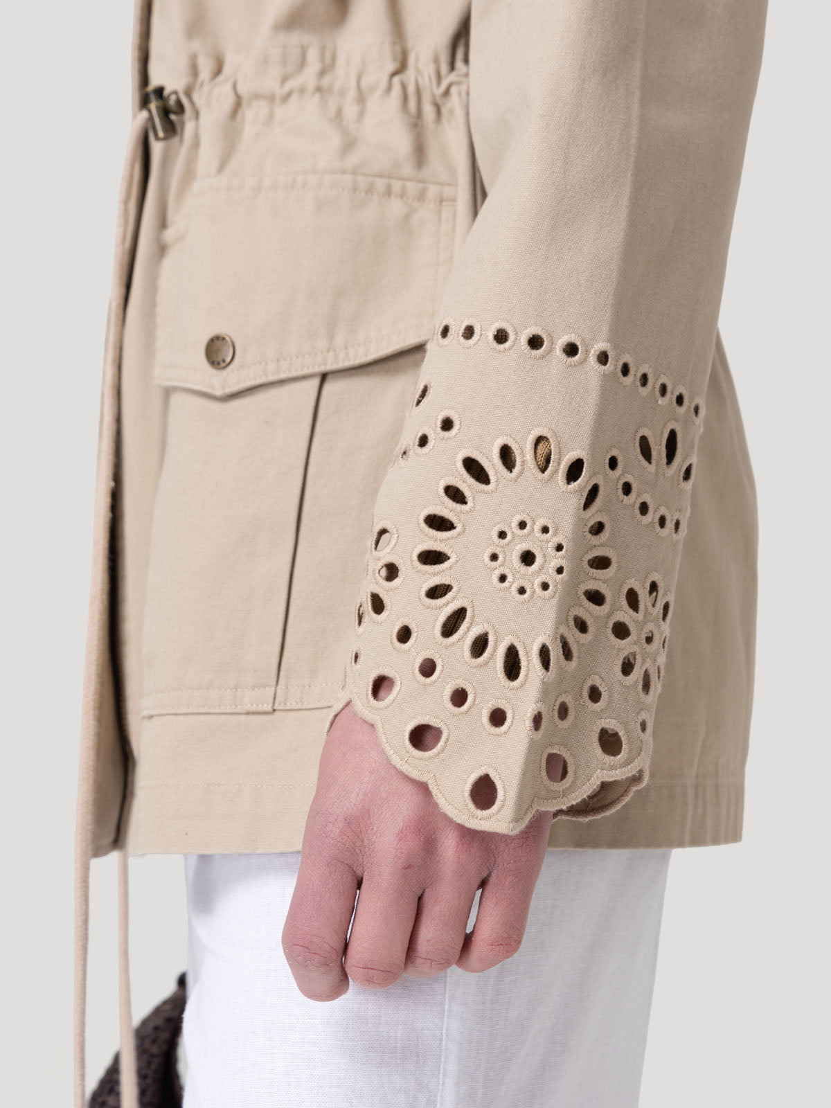 Chaqueta Algodón Orgánico Mujer Desert Café Rockford