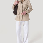Chaqueta Algodón Orgánico Mujer Desert Café Rockford