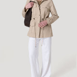 Chaqueta Algodón Orgánico Mujer Desert Café Rockford