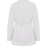 Chaqueta Lino Mujer Juniper Blanco Rockford