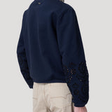Polerón Algodón Orgánico Mujer Zenya Azul Rockford