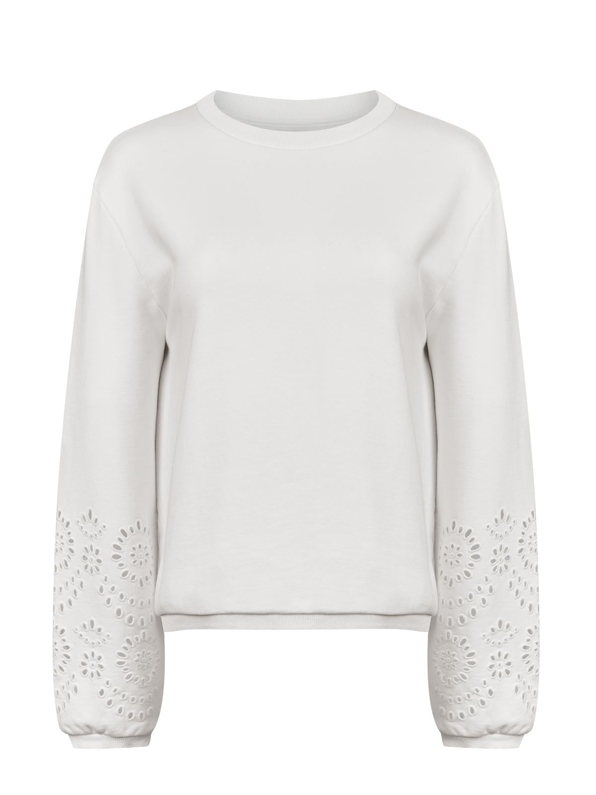 Polerón Algodón Orgánico Mujer Zenya Beige Rockford