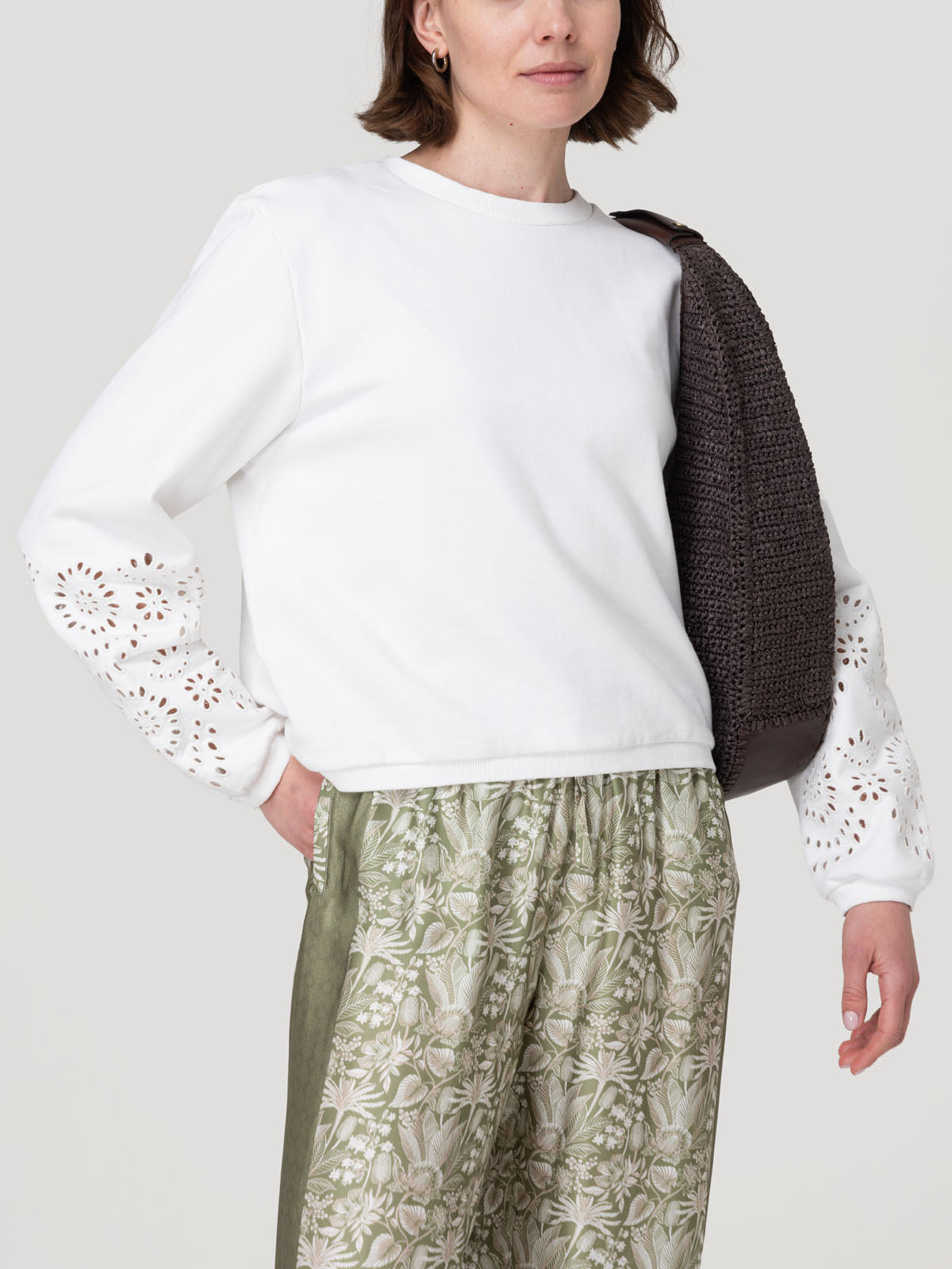 Polerón Algodón Orgánico Mujer Zenya Beige Rockford