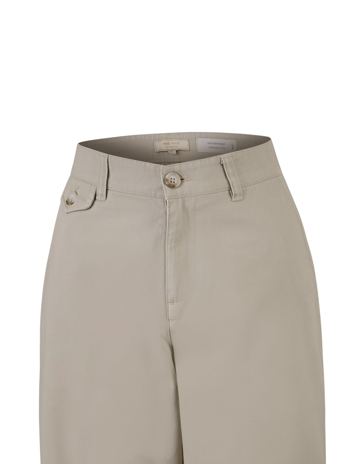 Pantalón Algodón Orgánico Mujer Moani Beige Rockford