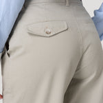 Pantalón Algodón Orgánico Mujer Moani Beige Rockford