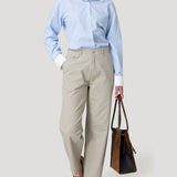 Pantalón Algodón Orgánico Mujer Moani Beige Rockford