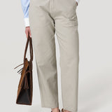 Pantalón Algodón Orgánico Mujer Moani Beige Rockford
