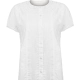 Blusa Algodón Orgánico Mujer Bali Blanco Rockford
