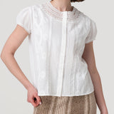 Blusa Algodón Orgánico Mujer Bali Blanco Rockford