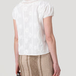 Blusa Algodón Orgánico Mujer Bali Blanco Rockford