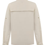 Blusa Algodón Orgánico Mujer Coop Beige Rockford
