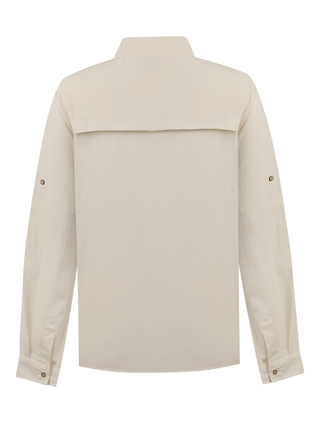 Blusa Algodón Orgánico Mujer Coop Beige Rockford
