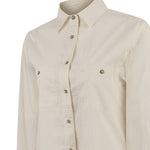 Blusa Algodón Orgánico Mujer Coop Beige Rockford