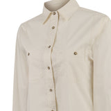 Blusa Algodón Orgánico Mujer Coop Beige Rockford