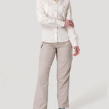 Blusa Algodón Orgánico Mujer Coop Beige Rockford