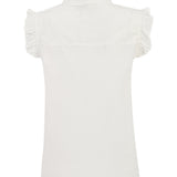 Blusa Algodón Orgánico Mujer Amaui Blanco Rockford