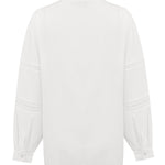 Blusa Algodón Orgánico Mujer Petal Blanco Rockford