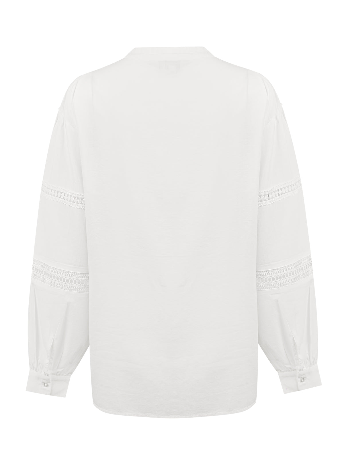 Blusa Algodón Orgánico Mujer Petal Blanco Rockford