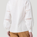 Blusa Algodón Orgánico Mujer Petal Blanco Rockford