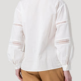 Blusa Algodón Orgánico Mujer Petal Blanco Rockford