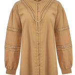 Blusa Algodón Orgánico Mujer Petal Amarillo Rockford