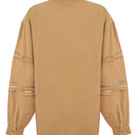 Blusa Algodón Orgánico Mujer Petal Amarillo Rockford