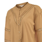 Blusa Algodón Orgánico Mujer Petal Amarillo Rockford