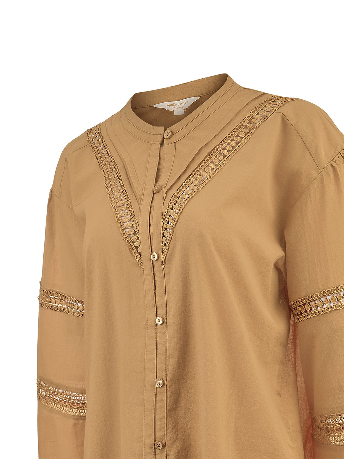 Blusa Algodón Orgánico Mujer Petal Amarillo Rockford