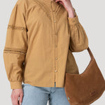 Blusa Algodón Orgánico Mujer Petal Amarillo Rockford