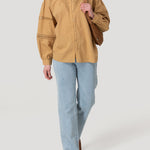 Blusa Algodón Orgánico Mujer Petal Amarillo Rockford