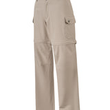 Pantalón Fibras Recicladas Mujer Desmont Beige Rockford