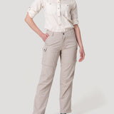 Pantalón Fibras Recicladas Mujer Desmont Beige Rockford