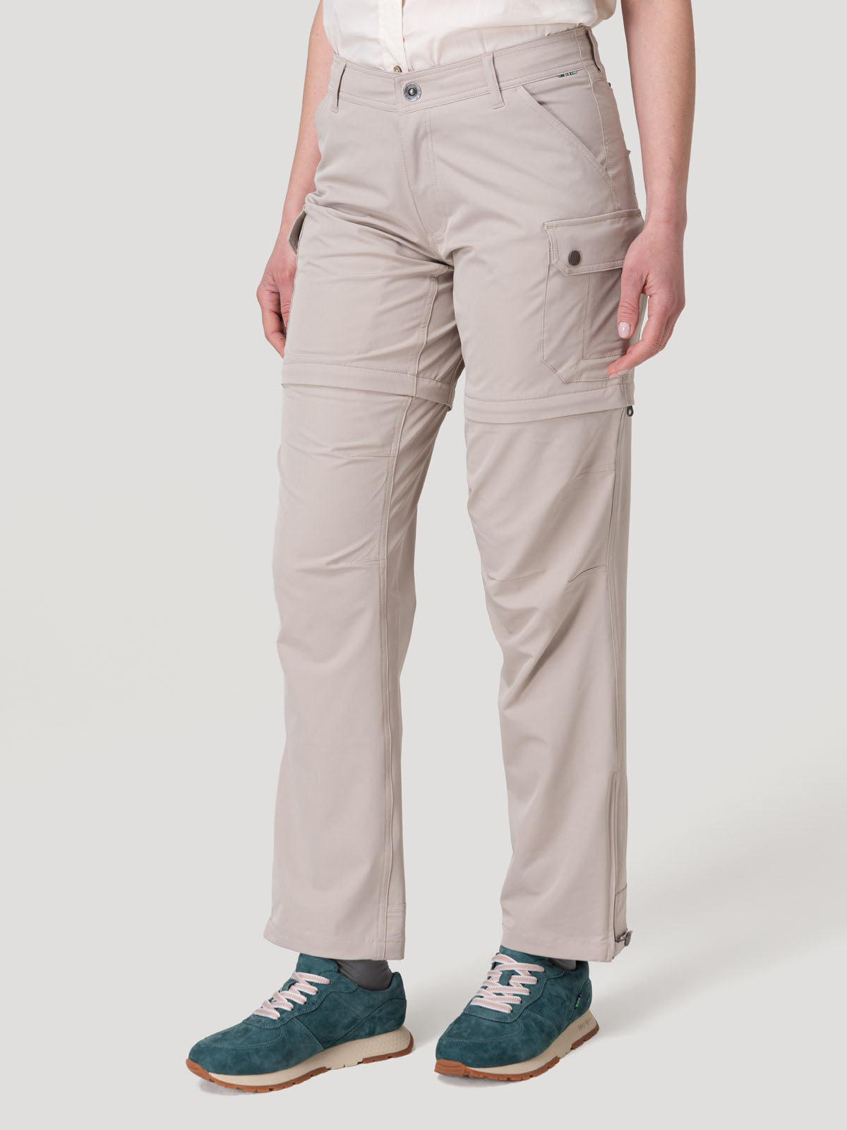 Pantalón Fibras Recicladas Mujer Desmont Beige Rockford