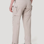 Pantalón Fibras Recicladas Mujer Desmont Beige Rockford