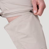 Pantalón Fibras Recicladas Mujer Desmont Beige Rockford