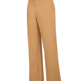 Pantalón Algodón Orgánico Mujer Anira Café Rockford