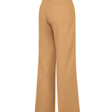 Pantalón Algodón Orgánico Mujer Anira Café Rockford