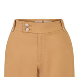 Pantalón Algodón Orgánico Mujer Anira Café Rockford