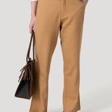 Pantalón Algodón Orgánico Mujer Anira Café Rockford