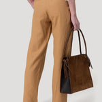 Pantalón Algodón Orgánico Mujer Anira Café Rockford