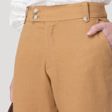 Pantalón Algodón Orgánico Mujer Anira Café Rockford